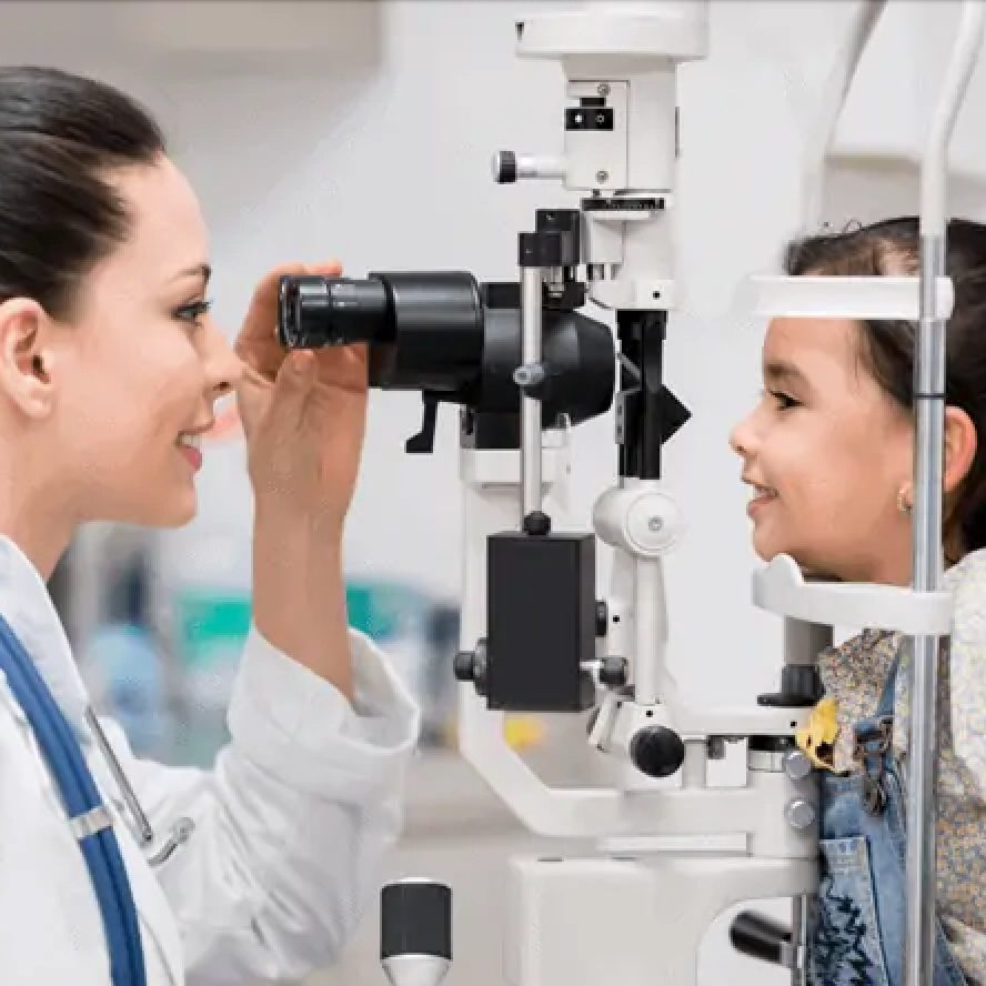 pediatric eye exam in Camden